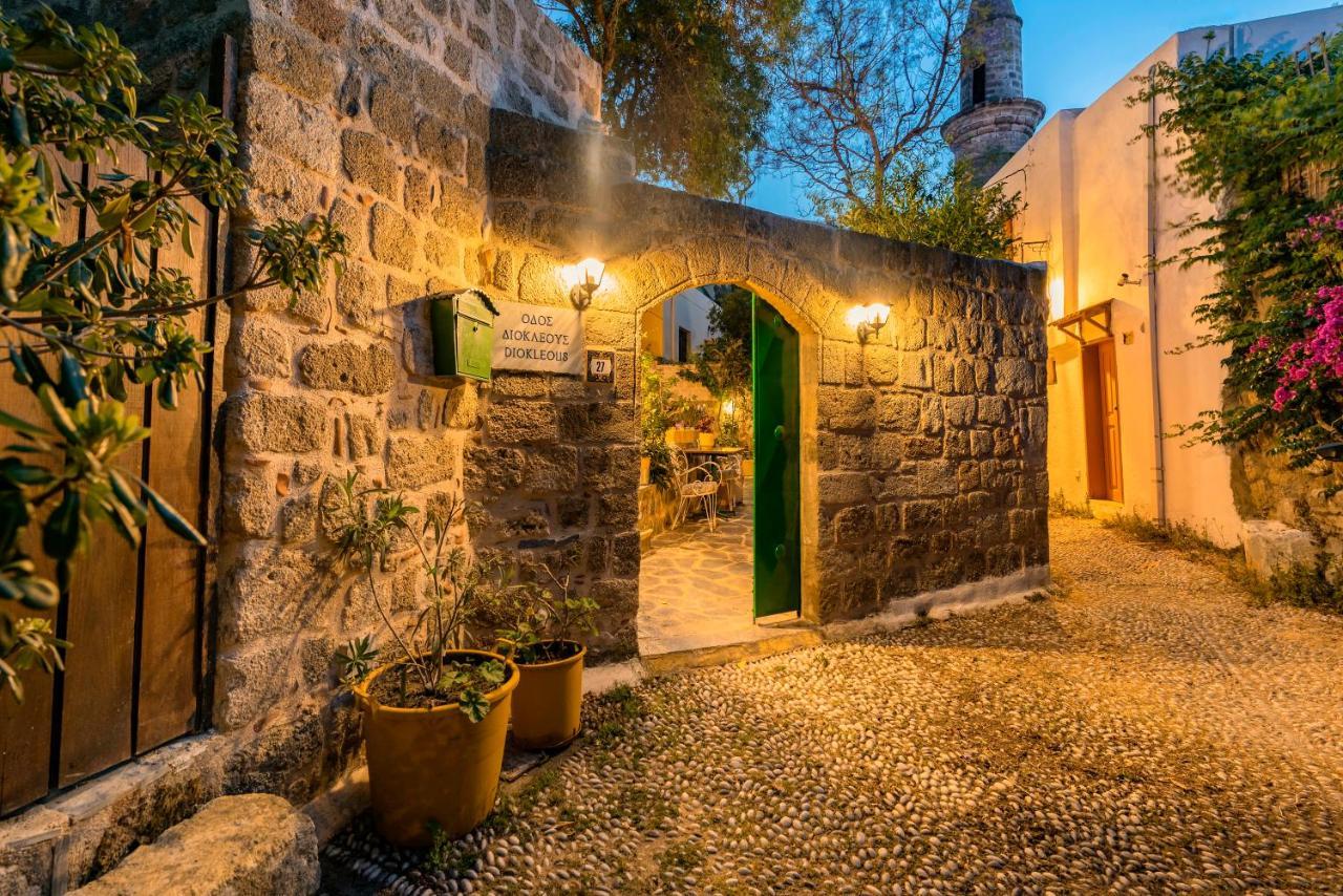 Apartmán Secret Garden - Old Town Rhodes City Exteriér fotografie